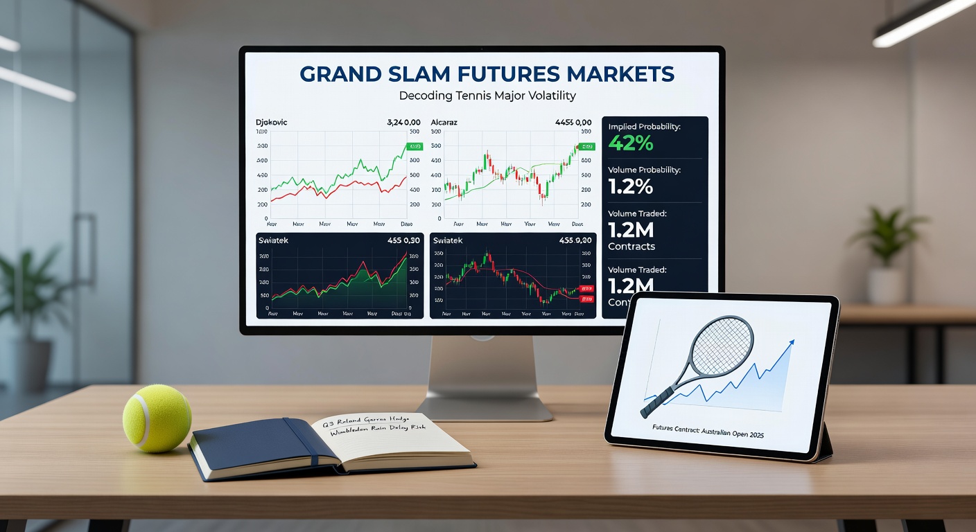 Detaillierte Analyse von Tennis-Quoten auf einem Bildschirm mit Grafiken und Spielerstatistiken