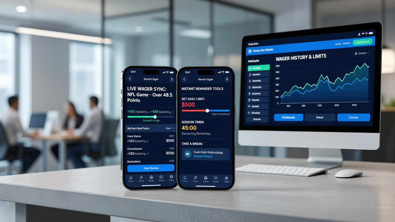 Mobile Betting Screens That Sync Real-Time Wagers With Instant Reminder Tools to Support Controlled Engagement - Detailansicht