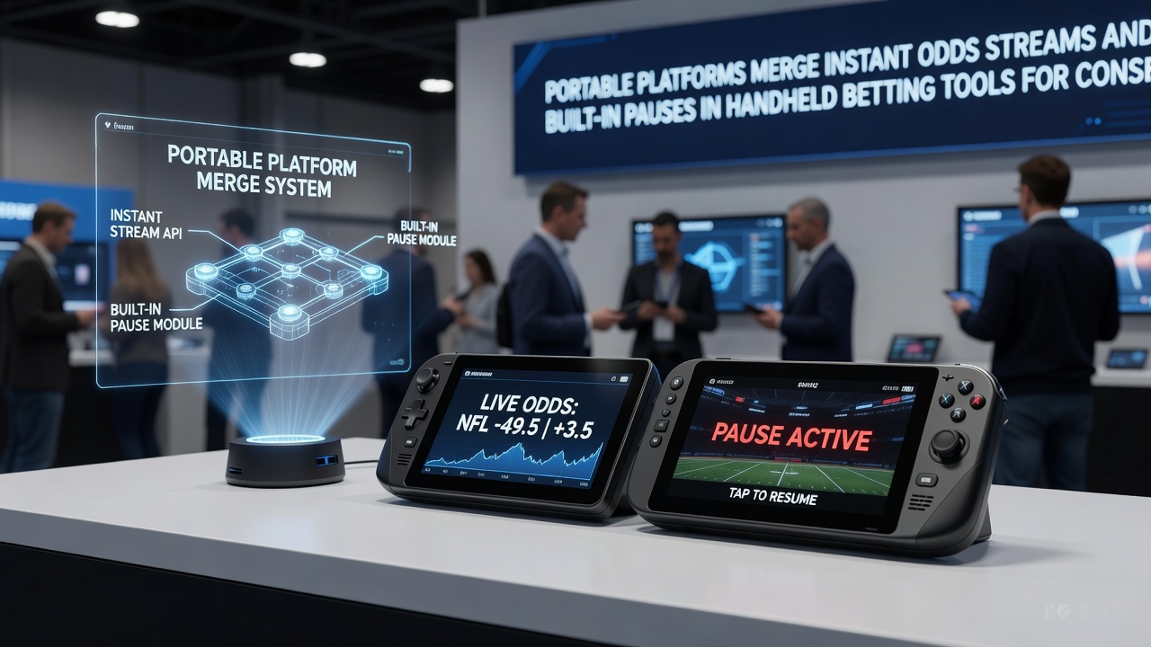 Handheld-Betting-Tools mit integrierten Pausen und Live-Streams