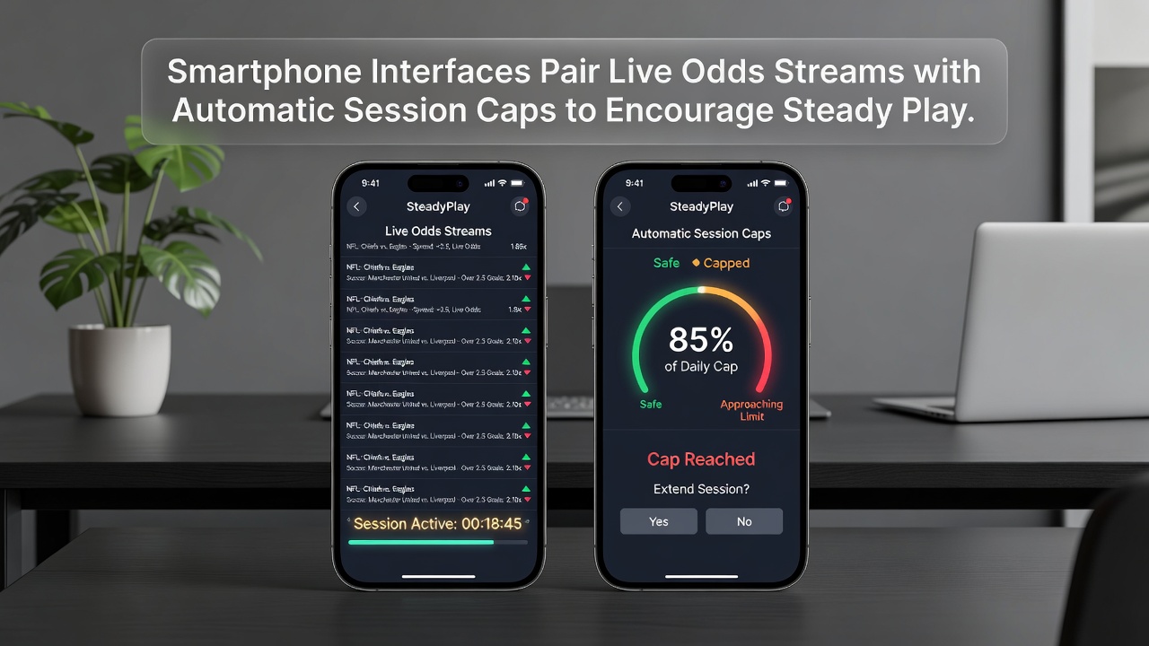 Diagramm zeigt stabile Spielmuster durch App-Limits und Live-Feeds