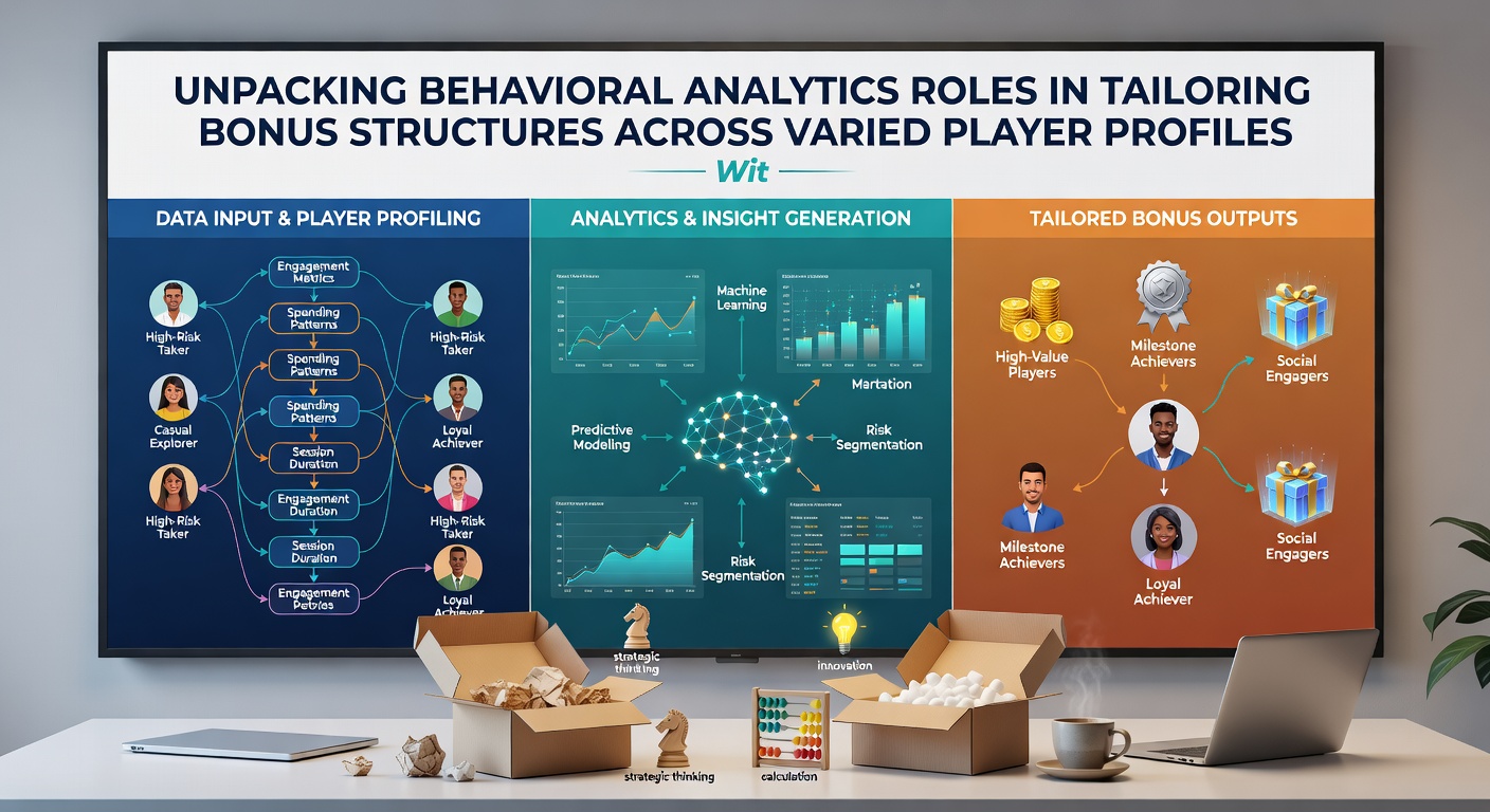 Analyse-Dashboard mit Spielersegmenten und angepassten Bonusoptionen in einer digitalen Wettplattform